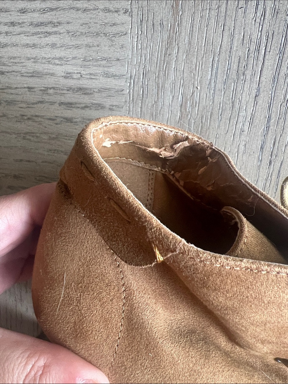 Cato women’s Chestnut Suede Lace-Up Chukka Boots - Picture 5 of 6